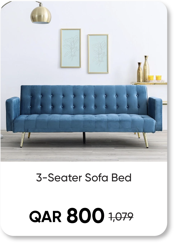 BOQ25-SD-3-Seater Sofa Bed