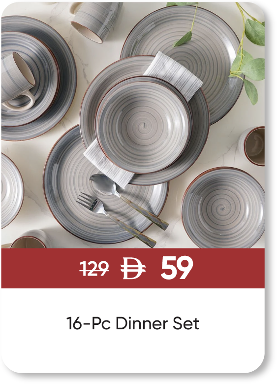 MRSU25-SD-16-Pc Dinner Set