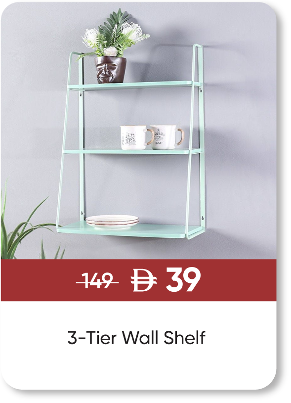 MRSU25-SD-3-Tier Wall Shelf