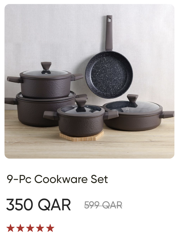 ESOQ-SD-9-Pc Cookware Set