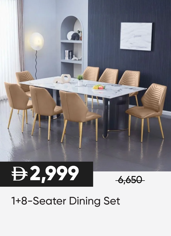 SSSU25-SD- 1+8-Seater Dining Set