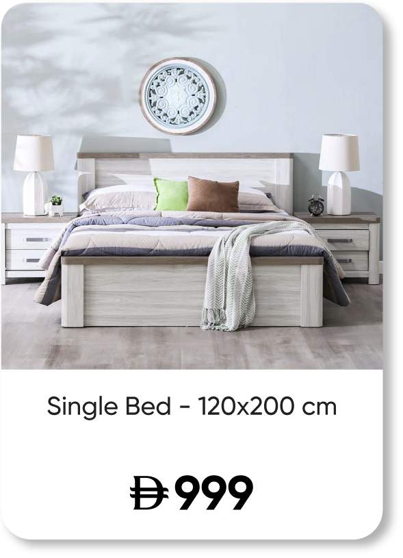 SFFU25-SD-Single Bed - 120x200 cm