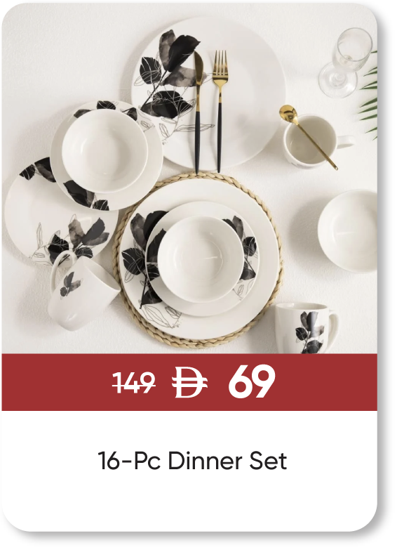 MRSU25-SD- 16-Pc Dinner Set