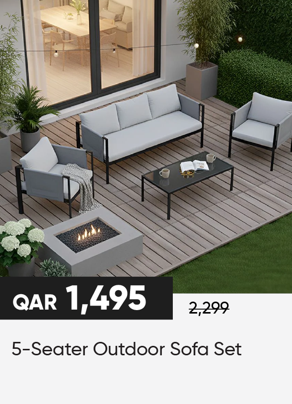 HFQ25-SD- 5-Seater Outdoor Sofa Set