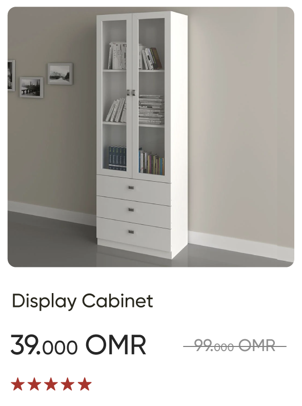 SSWO-SD-Display Cabinet