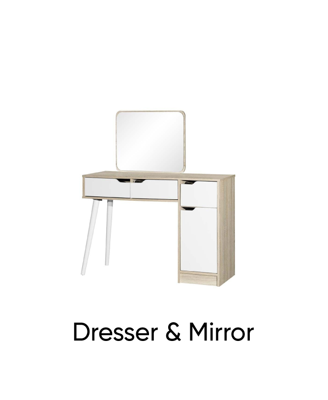 U25-Kids LP-TC-B-Dresser & Mirror