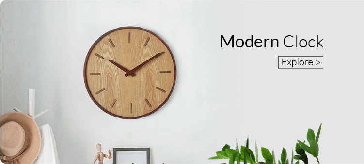 Ramadan Decor - Modern Clock - UAE