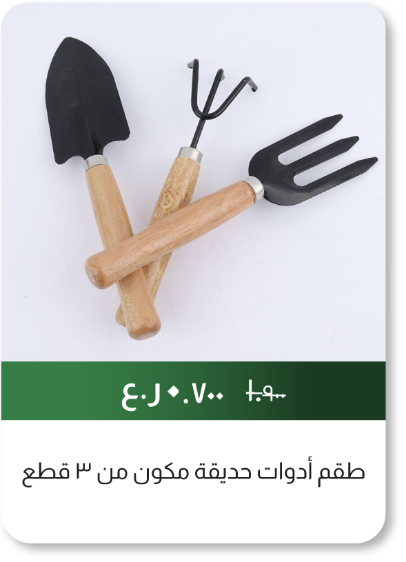 NDSO25-SD-3-Pc Garden Tool Set