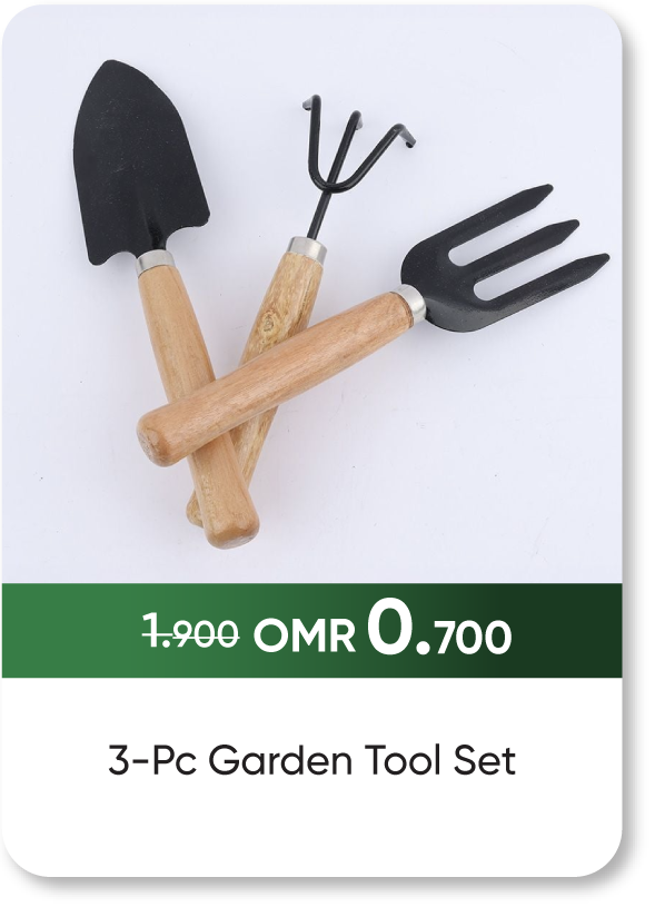 NDSO25-SD-3-Pc Garden Tool Set