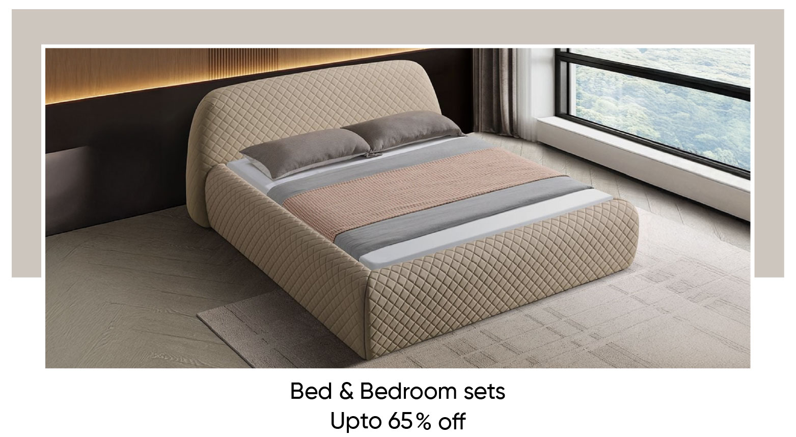 U25-2Blocks-Bed & Bedroom Sets