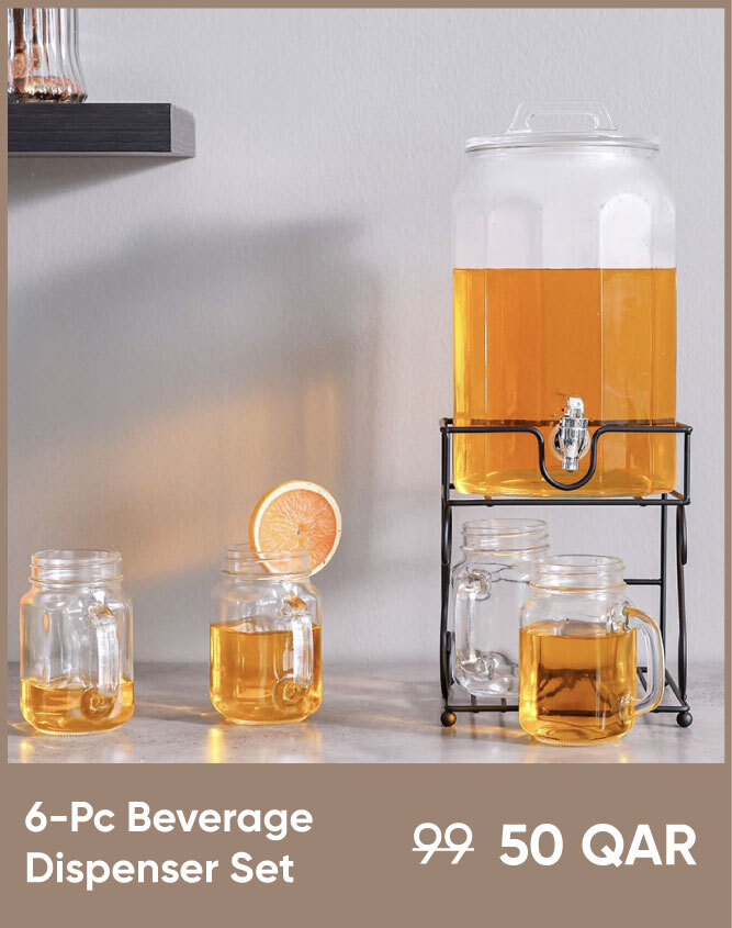 Q25-HW-6-Pc Beverage Dispenser Set