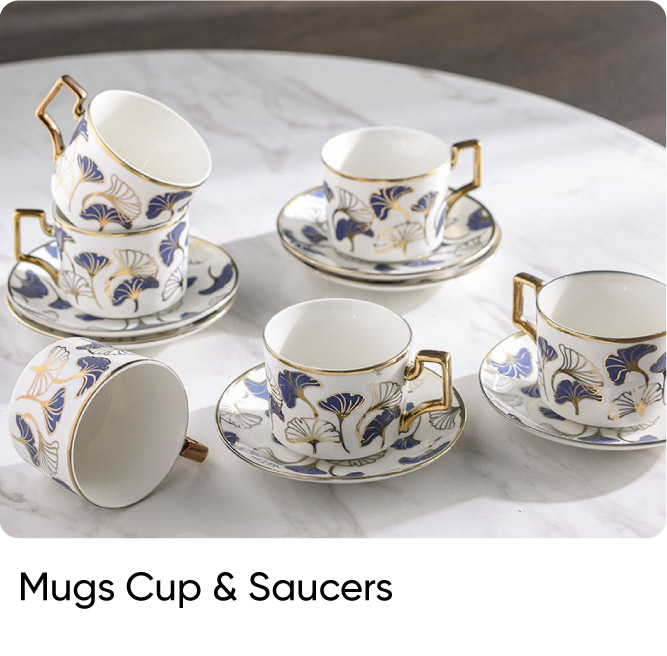 O25-DR-4B-Mugs Cups & Saucers