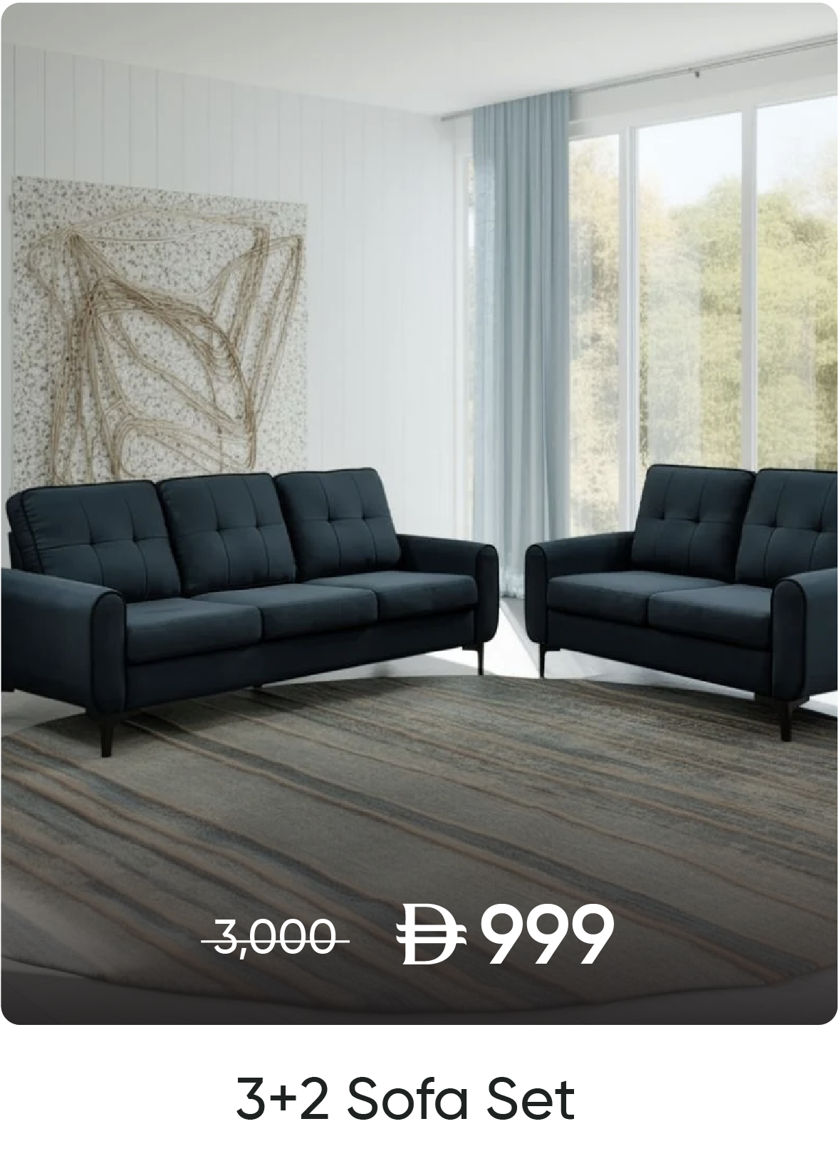 ESSU-HP-3+2 Sofa Set