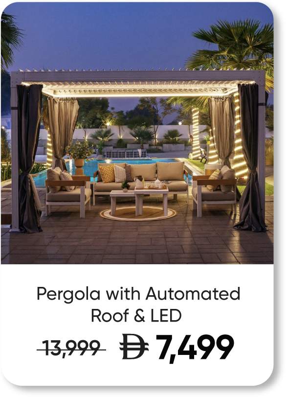 G-LP-SD-Ambrose Auto Pergola w/R&L