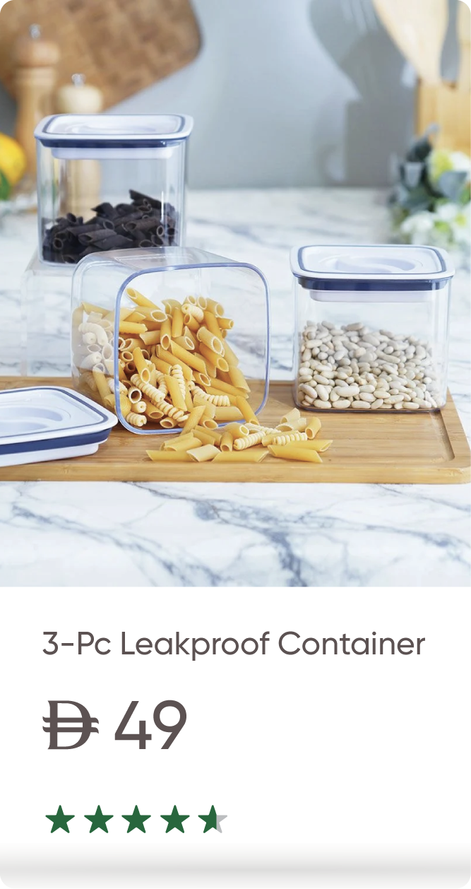 U25-Organizer B-Leak Proof C 3Pc