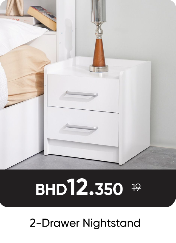 RSB-SD-2-Drawer Nightstand