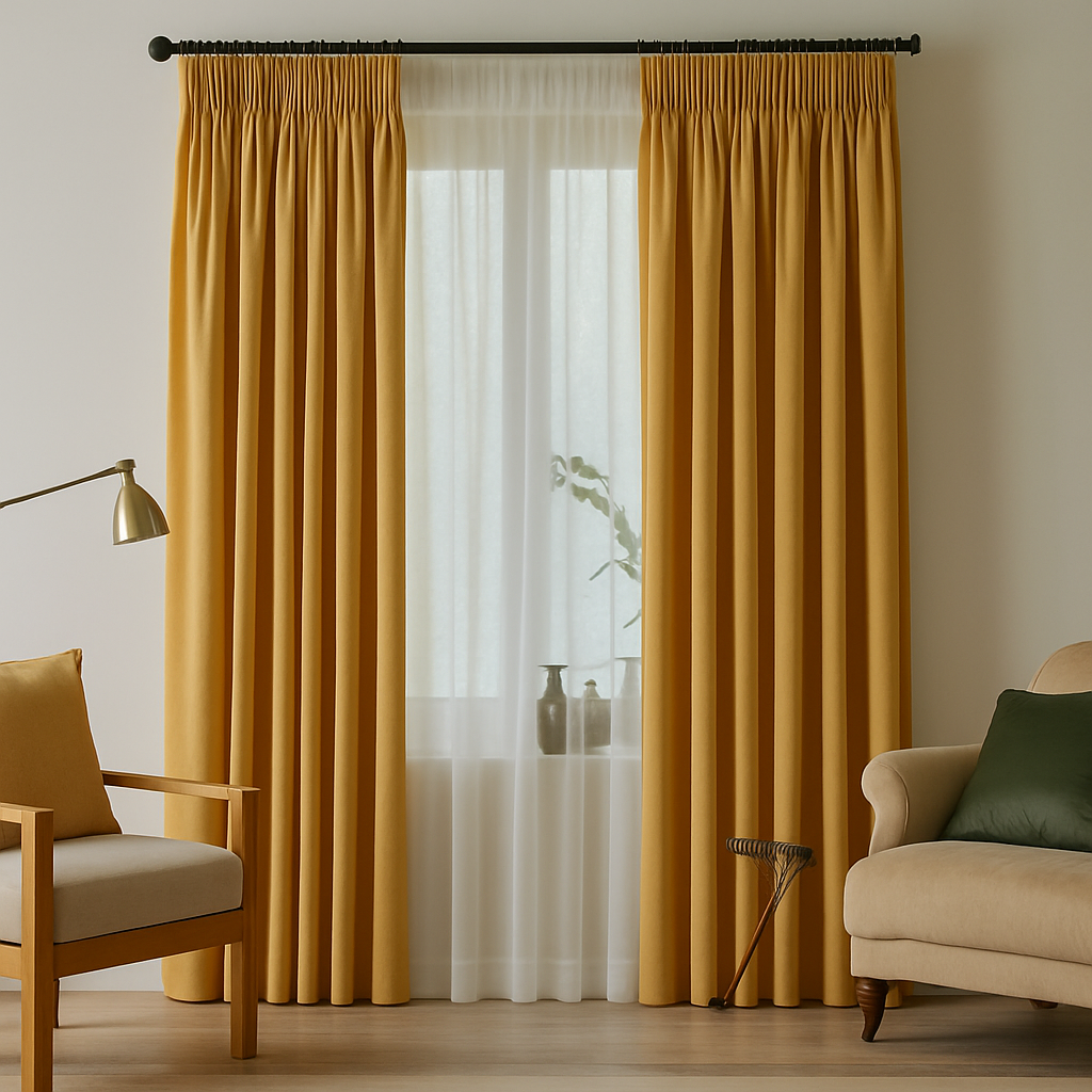 Pencil Pleat Curtains
