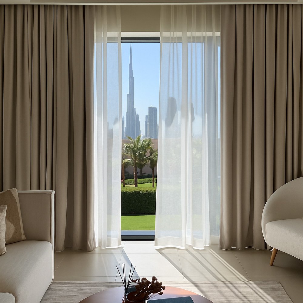 Sheer Blackout Curtains