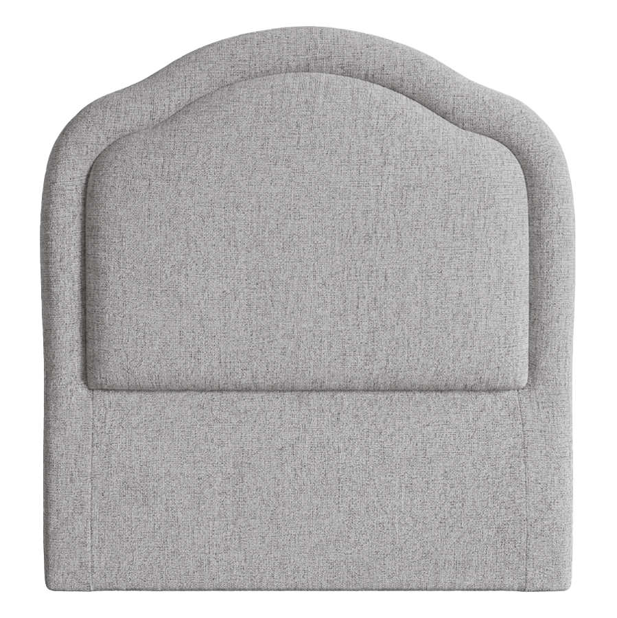 Maxillux Arcus 90X200 Upholstered Kids Bed With USB-Grey
