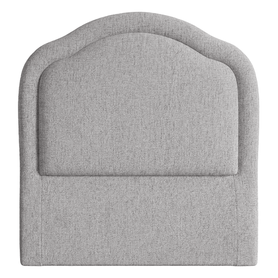 Maxillux Arcus 120X200 Upholstered Kids Bed With USB-Grey