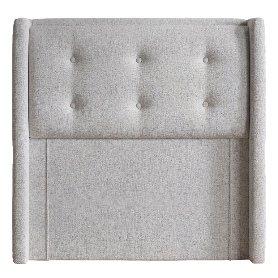 Maxillux Tuft 90X200 Upholstered Kids Bed With USB-Grey