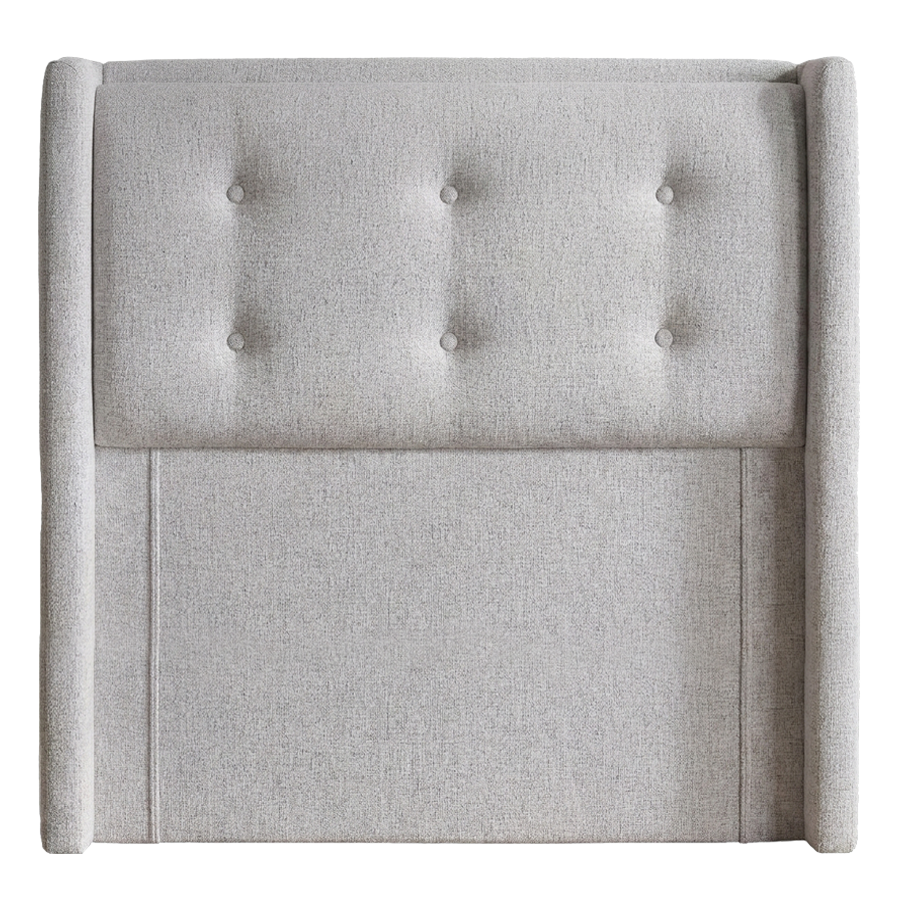 Maxillux Tuft 120X200 Upholstered Kids Bed With USB-Grey