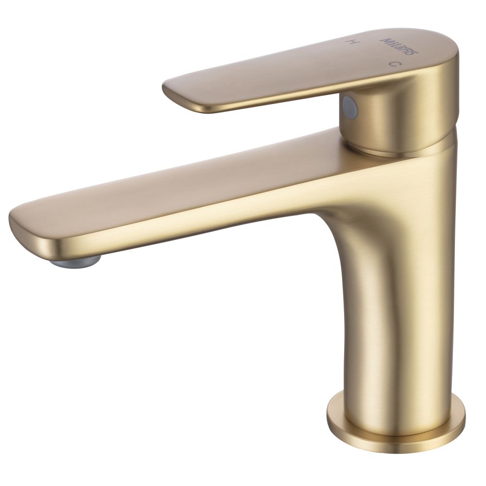 Gold shop basin tap