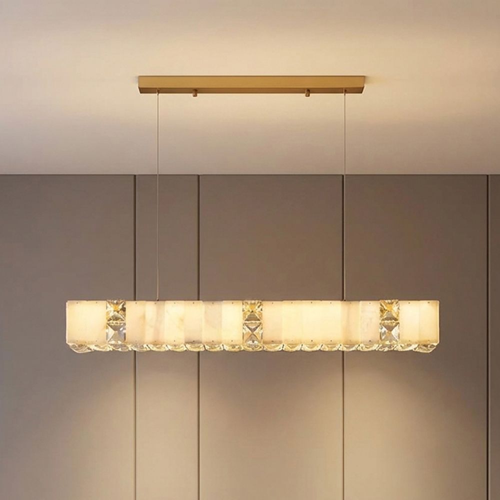 Valencia Marble Chandeliers 100cm -Black