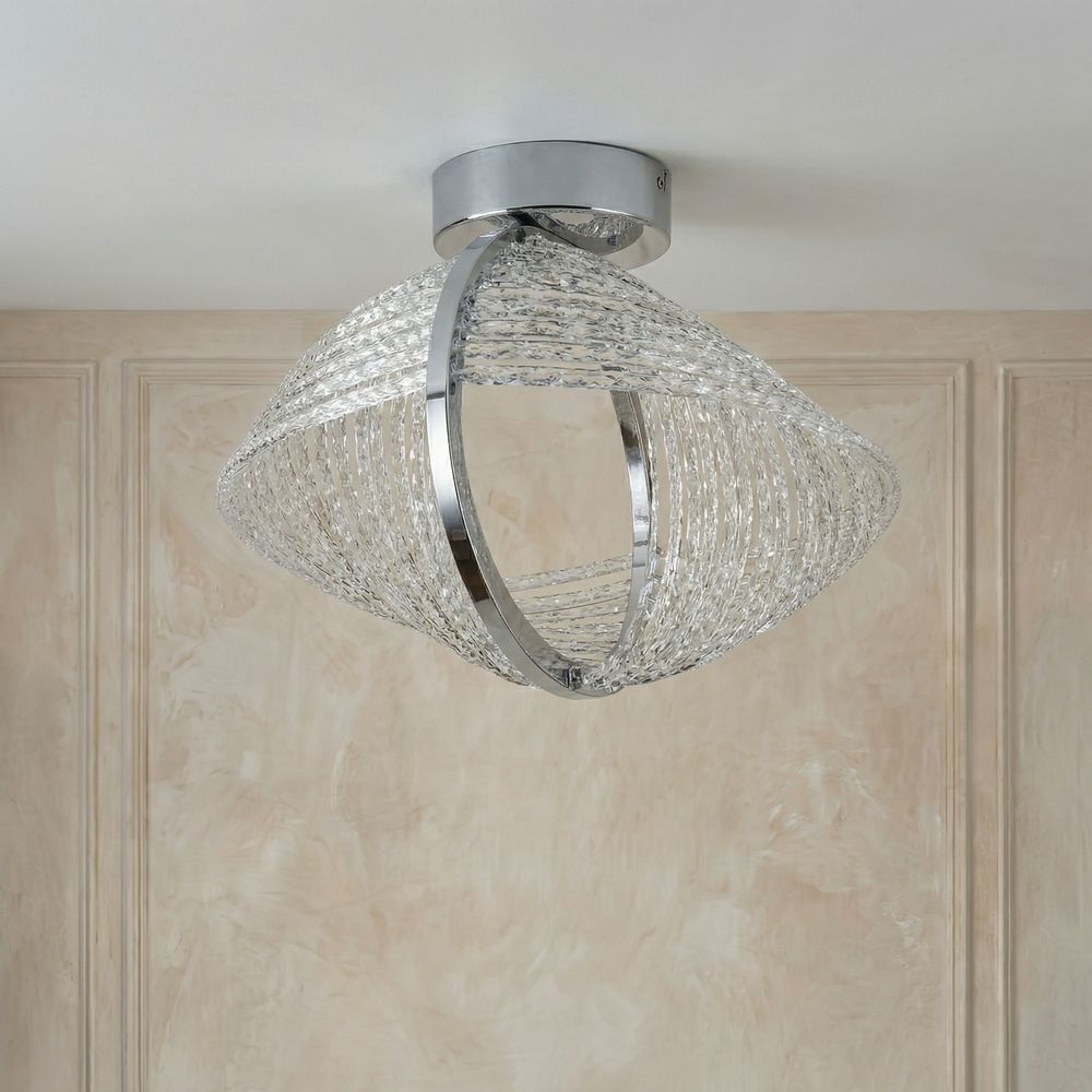 Solace Modern LED Ceiling Lamp - 70 cm
