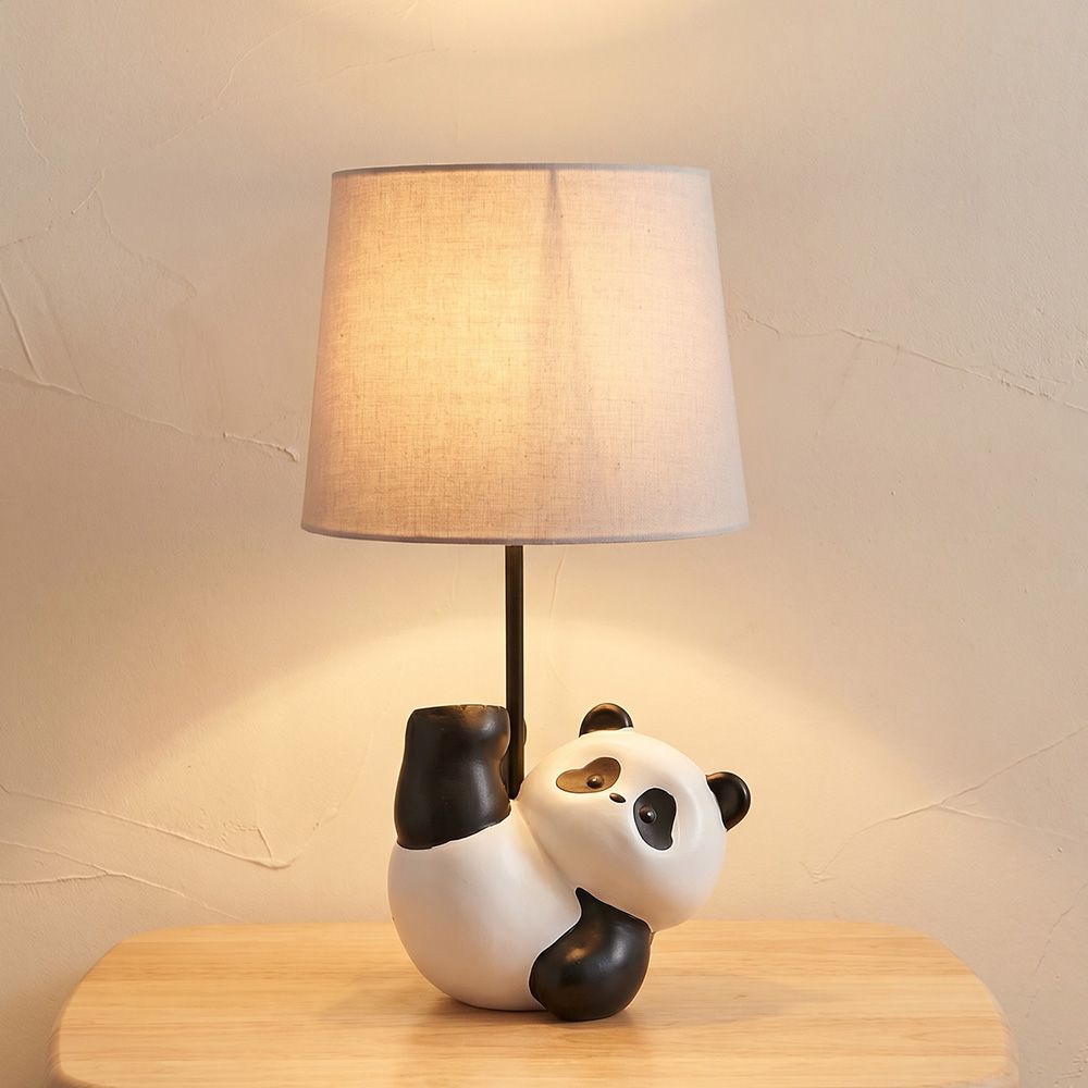 Panda Kids Polyresin Table Lamp- 40Cm