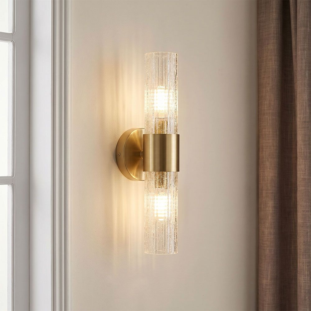 Matt Wall Lamp-Gold