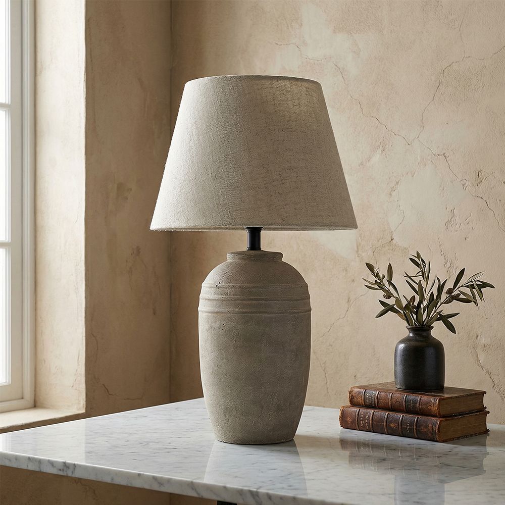 Greye Ceramic Table Lamp - 52cm