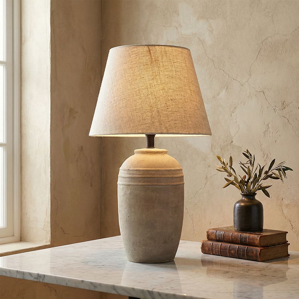 Greye Ceramic Table Lamp - 52cm