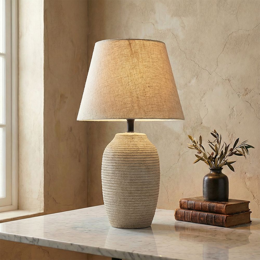 Alekz Ceramic Table Lamp - 50cm