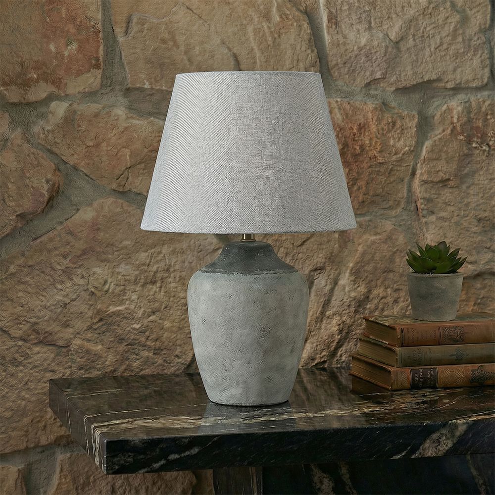 Raven Ceramic Table Lamp - 48cm