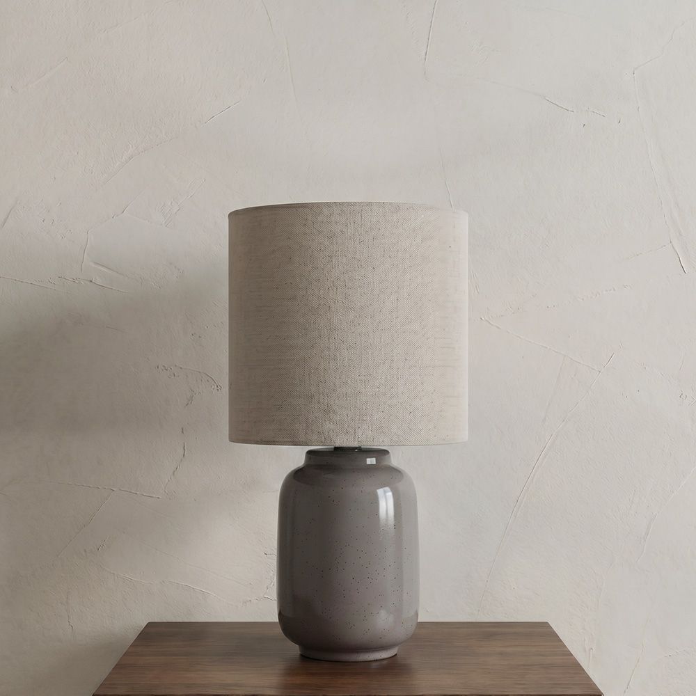 Regula Brown Ceramic Table Lamp - 30Cm