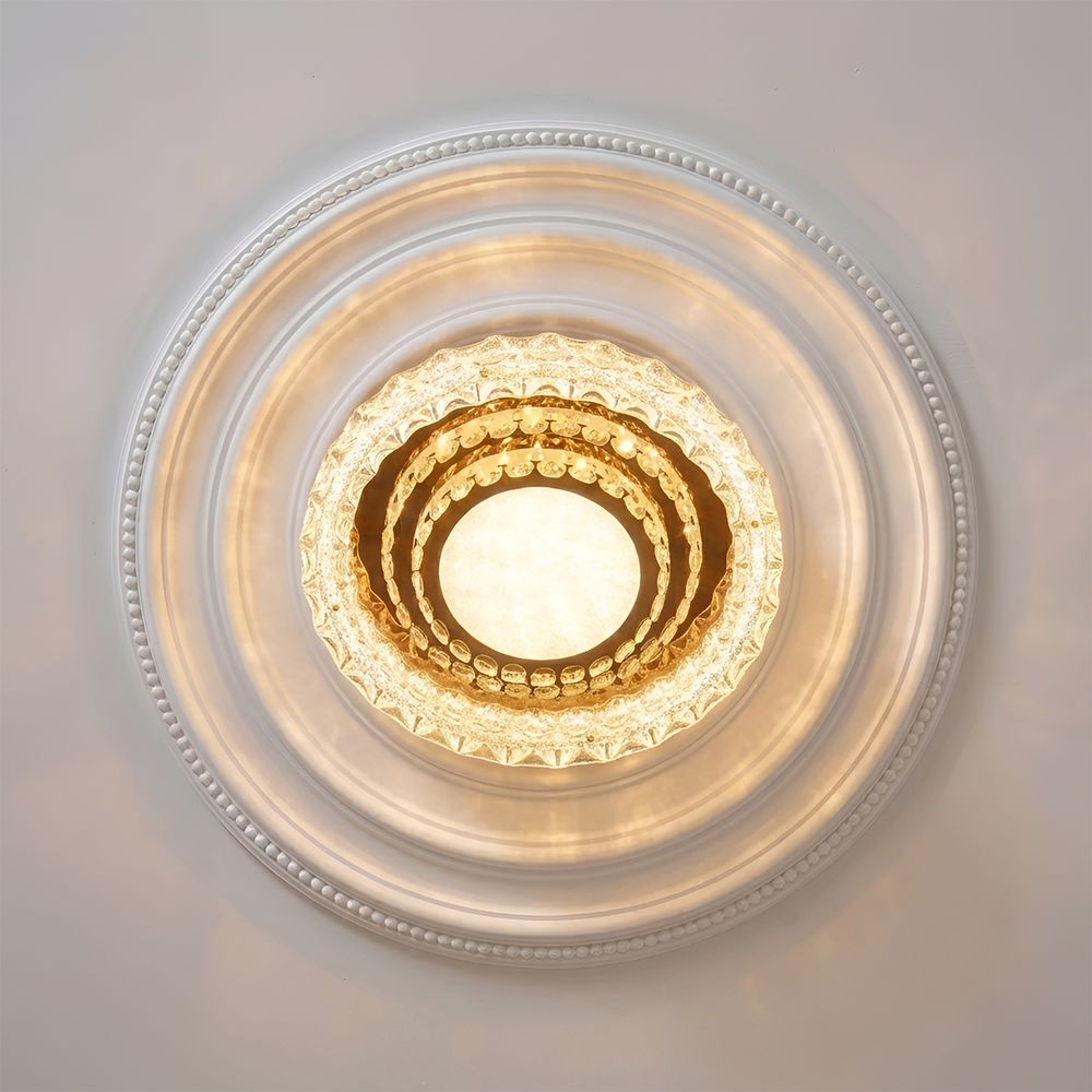 Mirane Led Ceiling Lamp - 50Cm White Grey