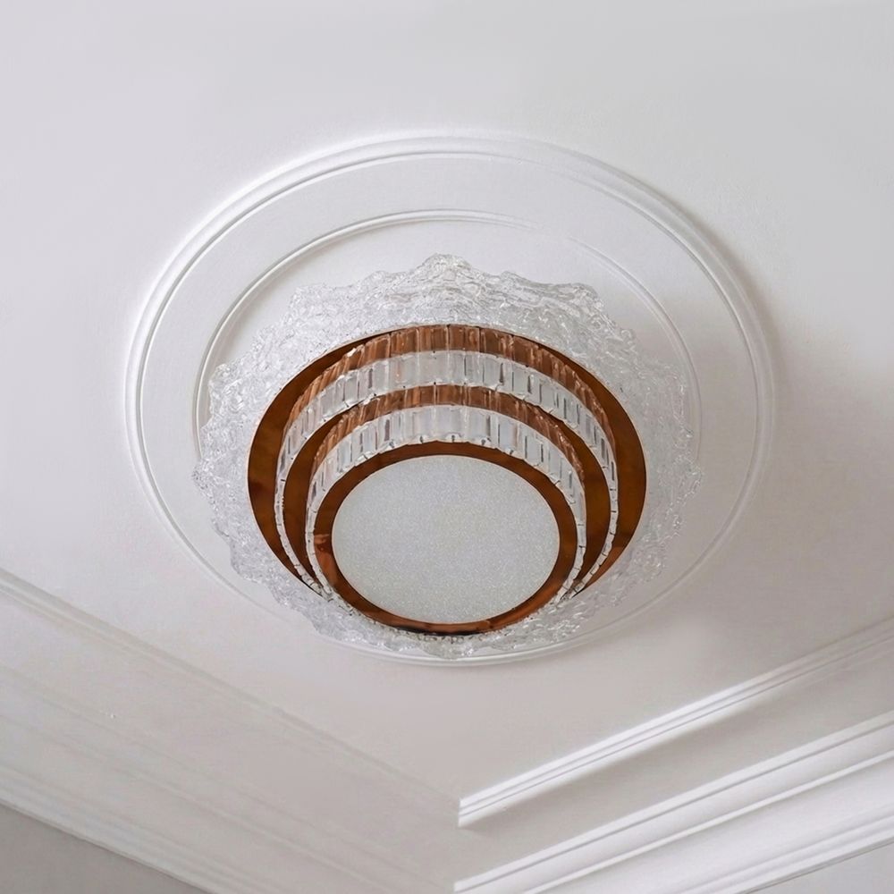 Irane Led Ceiling Lamp - 50Cm White Grey