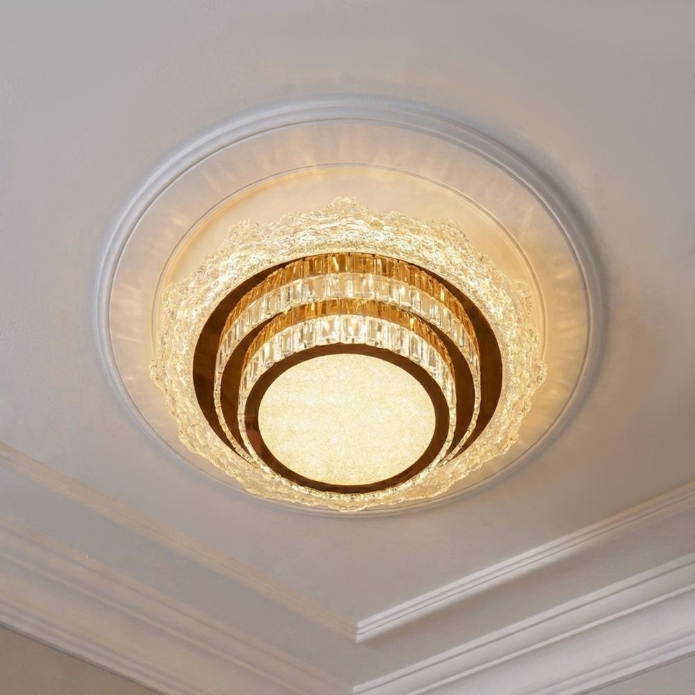 Irane Led Ceiling Lamp - 50Cm White Grey