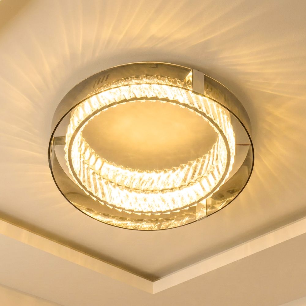 Regal Led Ceiling Lamp - 50Cm  Amber