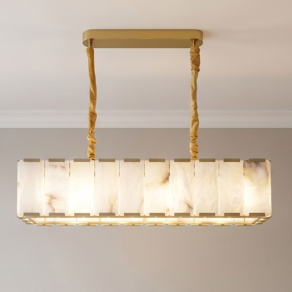 Verona Marble Dining Chandelier 60Cm