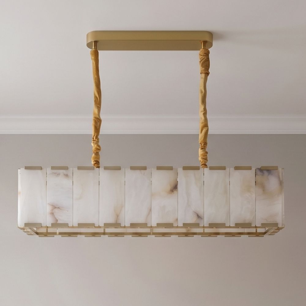 Verona Marble Dining Chandelier 60Cm