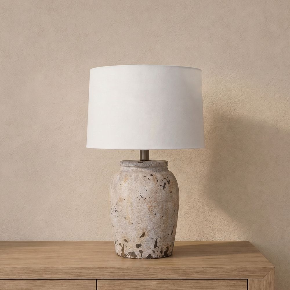 Milena Ceramic Table Lamp - 40Cm