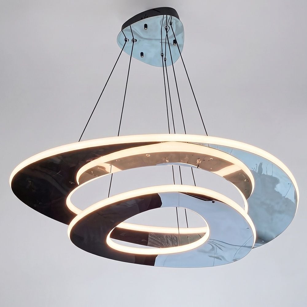 Orbel Led Chandelier 3 Color Dimmable Light - 60cm