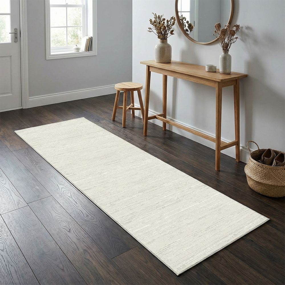 Buy Urbana Plain Solid Rug 160 x 230 - White Online in Oman | Danube Home
