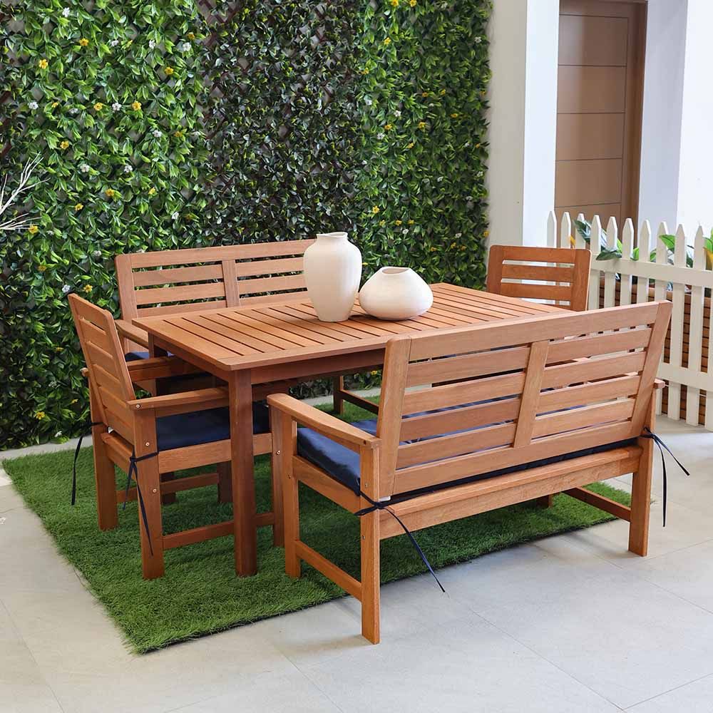 Outdoor dining set outlet with cushions