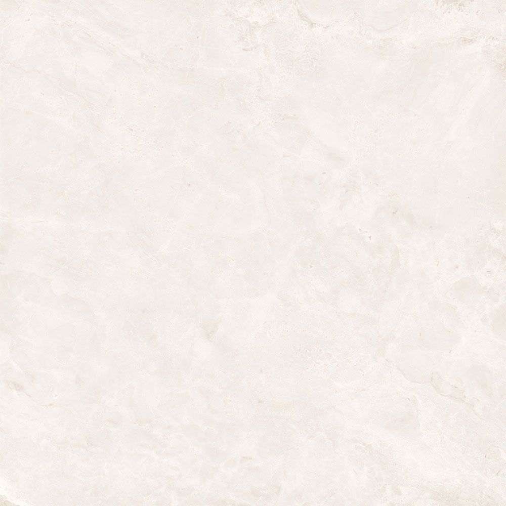 Indian Milano Porcelain Floor Tile (73) Petra Nova Bianco Glossy 60X60Cm (4 Nos/Ctn,1.44Sqm)