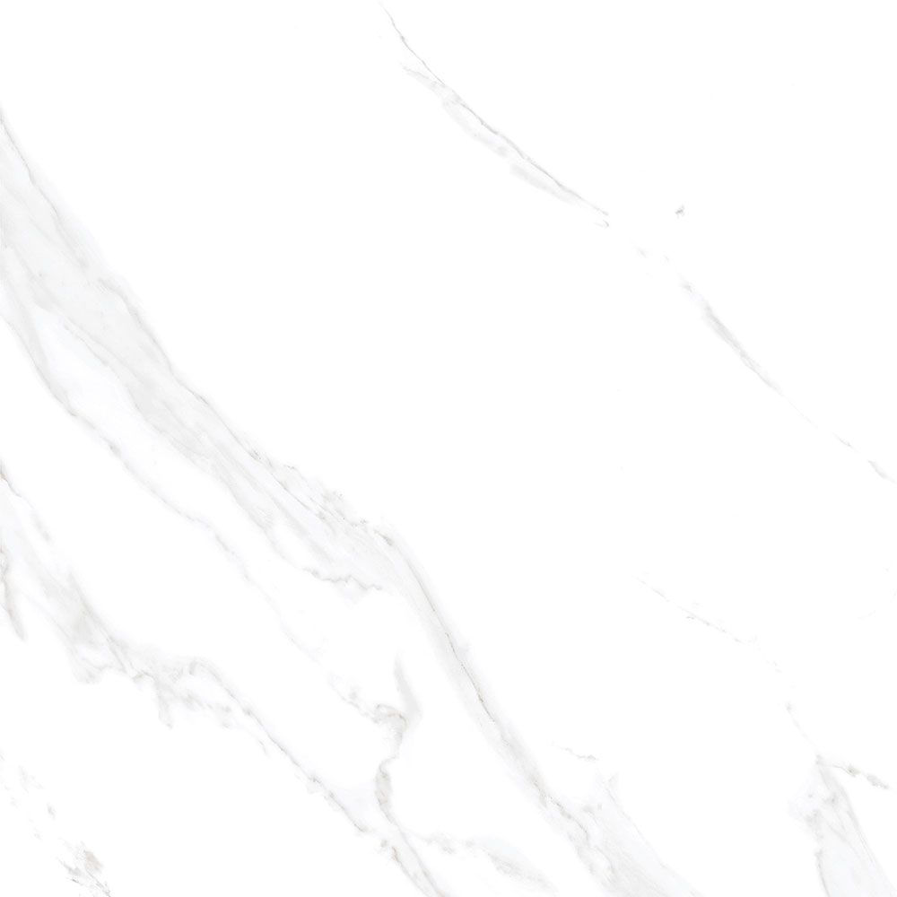 Indian Milano Porcelain Floor Tile (73) Arbescato White Glossy 60X60Cm (4 Nos/Ctn,1.44Sqm)