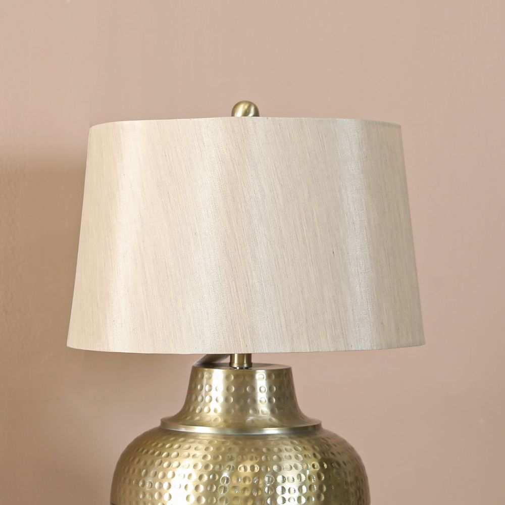 Buy Nicholas Metal Table Lamp Antique Brass -Tl50071 Online in Oman