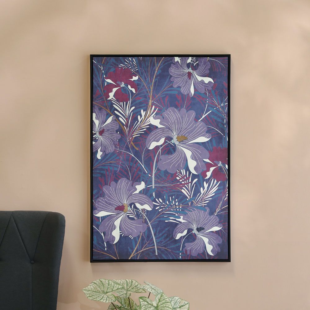 Buy Aw23- Palladir Autumn Crocus Painting With Gold Foil 80 x 120 Cm ...